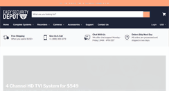 Desktop Screenshot of easysecuritydepot.com
